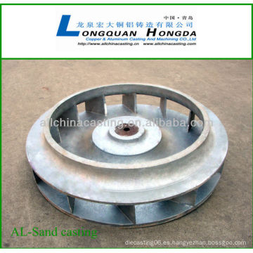 Aluminio de alta calidad de fundición de productos de arena, fundición de aluminio de arena